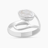 925 Sterling Silver Herkimer Quartz Rings