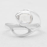 925 Sterling Silver Herkimer Quartz Rings