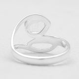 925 Sterling Silver Herkimer Quartz Rings
