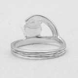 925 Sterling Silver Herkimer Quartz Rings