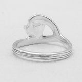 925 Sterling Silver Herkimer Quartz Rings