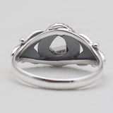 Herkimer quartz Silver Rings
