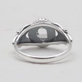 Herkimer quartz Silver Rings