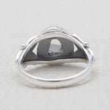 Herkimer quartz Silver Rings