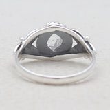 Herkimer quartz Silver Rings