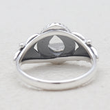 Herkimer quartz Silver Rings