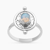 925 Sterling Silver Ethiopian Opal Rings