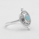 925 Sterling Silver Ethiopian Opal Rings
