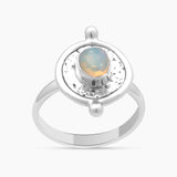 925 Sterling Silver Ethiopian Opal Rings