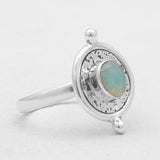 925 Sterling Silver Ethiopian Opal Rings