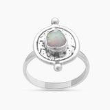 925 Sterling Silver Ethiopian Opal Rings