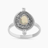 925 Sterling Silver Ethiopian Opal Rings