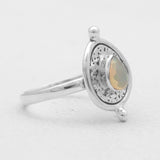 925 Sterling Silver Ethiopian Opal Rings