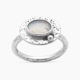 925 Sterling Silver Ethiopian Opal Rings