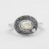 925 Sterling Silver Ethiopian Opal Rings