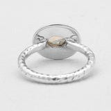 925 Sterling Silver Ethiopian Opal Rings