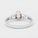 Natural Ethiopian Opal 925 Sterling Silver Rings