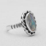 Ethiopian Opal silver Ring