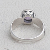 Amethyst Silver Ring