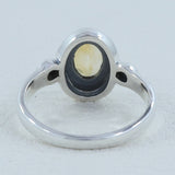 Peridot Silver Rings