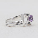 925 Sterling Silver Amethyst Rings
