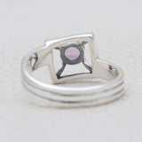 925 Sterling Silver Amethyst Rings