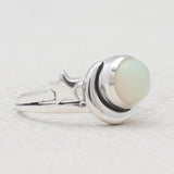 925 Sterling Silver Ethiopian Opal Rings