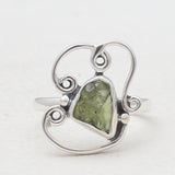 Natural Ruby Silver Rings