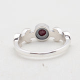 Ruby Silver Ring