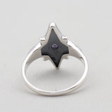 Amethyst Silver Ring