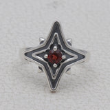 Garnet Sliver Ring