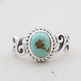 Mexican Turquoise Silver Ring