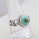 Mexican Turquoise Silver Ring