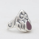 925 Sterling Silver Ruby Rings