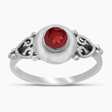 Blue Topaz 925 Sterling Silver Rings