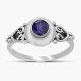 Blue Topaz 925 Sterling Silver Rings