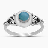 Blue Topaz 925 Sterling Silver Rings