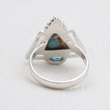 925 Sterling Silver Dendritic Opal Rings