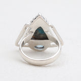 925 Sterling Silver Dendritic Opal Rings