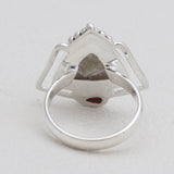 925 Sterling Silver Dendritic Opal Rings