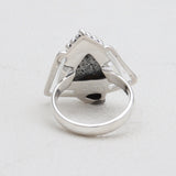 925 Sterling Silver Dendritic Opal Rings