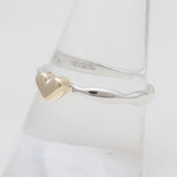 925 Sterling Silver Heart Rings