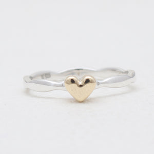 925 Sterling Silver Heart Rings