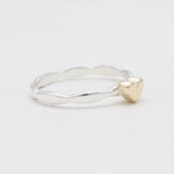 925 Sterling Silver Heart Rings