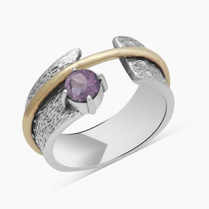 925 Sterling Silver Garnet Rings