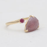 Gold Vermeil Lapis Lazuli Adjustable Rings