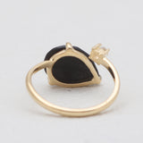 Gold Vermeil Lapis Lazuli Adjustable Rings