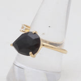 Gold Vermeil Lapis Lazuli Adjustable Rings