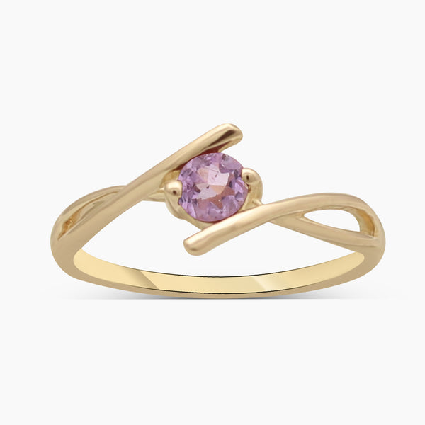 Gold Vermeil Amethyst Rings