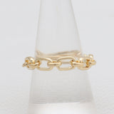 Gold Vermeil Chain Rings